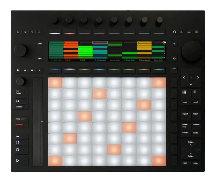 Ableton Push 3 Standalone - Live Std, kotelo sivusta kuvattuna, kuva 2
