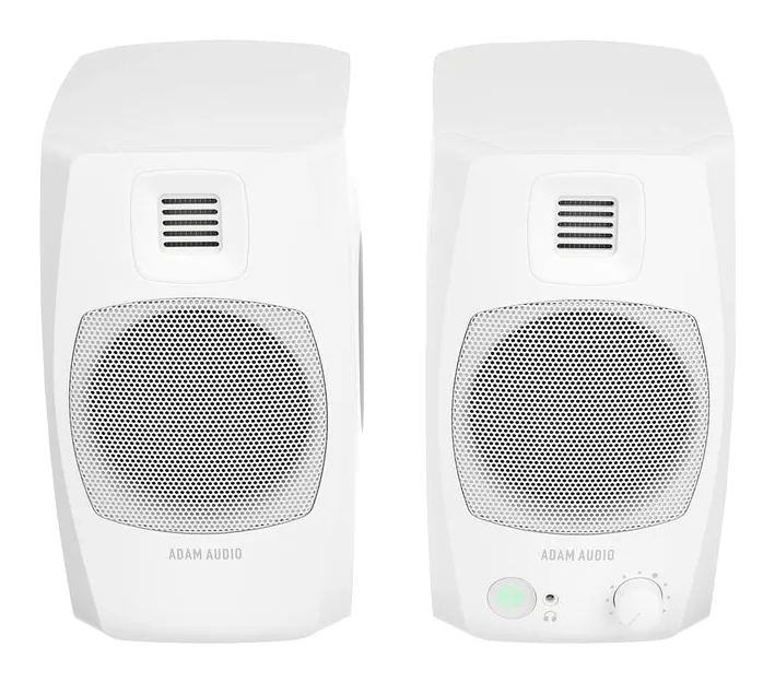 ADAM Audio D3V White, takapaneeli liitäntöineen, kuva 2