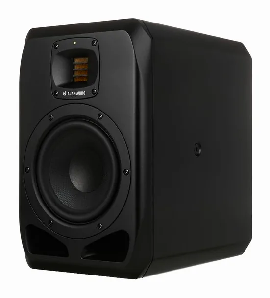 ADAM Audio S2V, etupaneeli bassoelementteineen, kuva 4