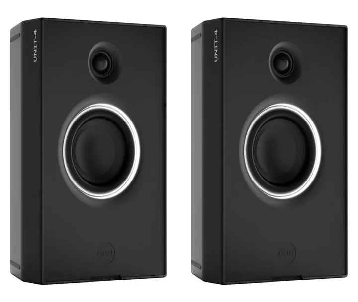 AIAIAI UNIT-4 Set (Black), takapaneelin säätimet, kuva 2