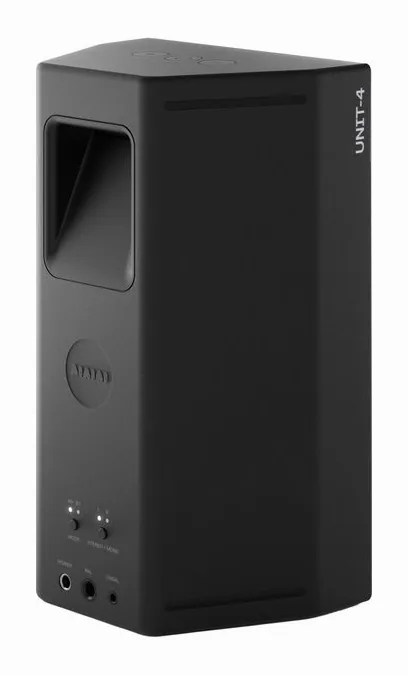 AIAIAI UNIT-4 Single (Black), takapaneeli liitäntöineen, kuva 4