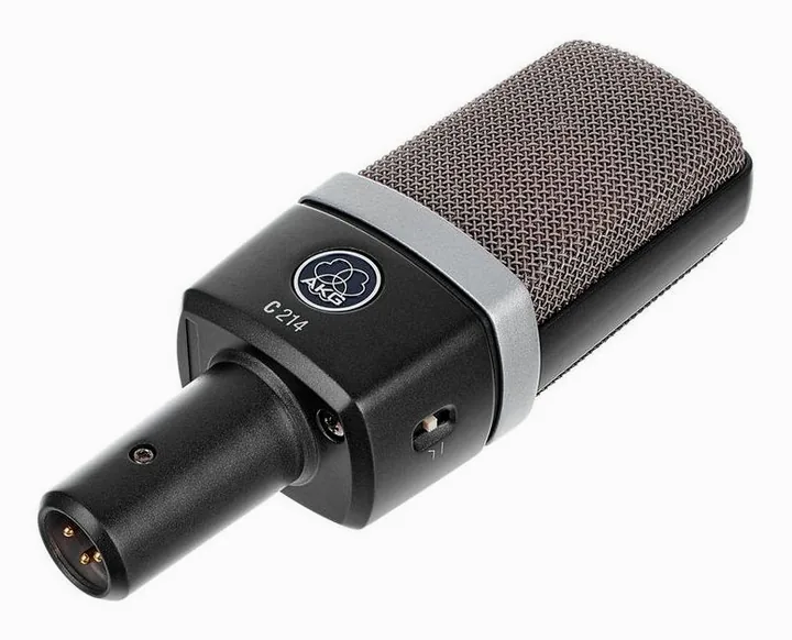 AKG C214 Bundle, runko sivusta kuvattuna, kuva 3