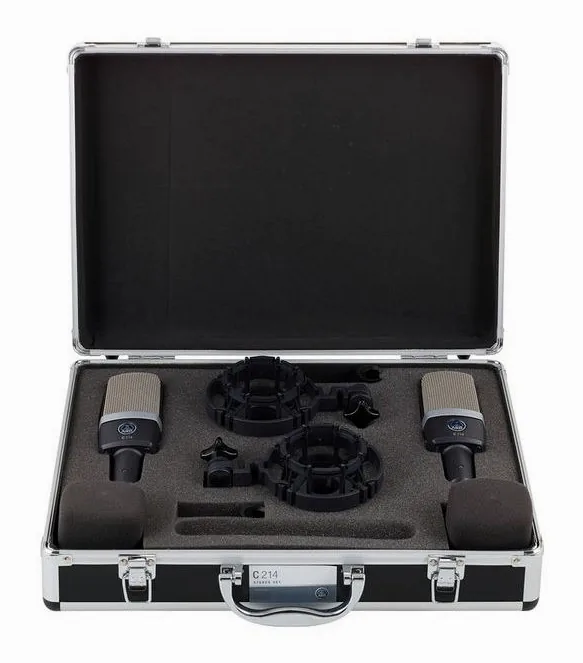 AKG C214 Stereo Set Bundle, XLR-liitin pohjassa, kuva 2