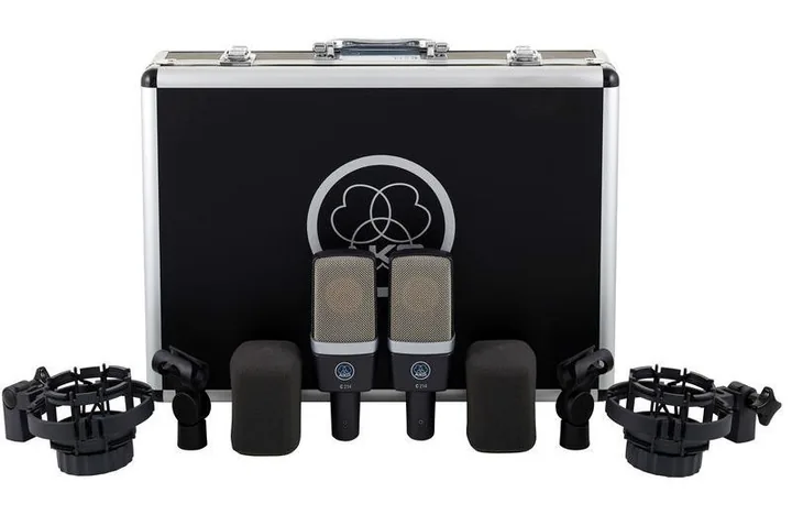 AKG C214 Stereo Set Bundle, pidike ja kiinnitys, kuva 4