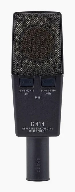 AKG C414 XLS, mikrofonin kori läheltä, kuva 3