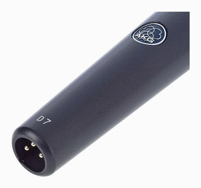 AKG D-7 Bundle, XLR-liitin pohjassa, kuva 4