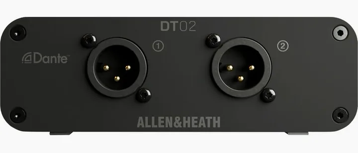 Allen & Heath DT02, tulot etupuolella, kuva 2
