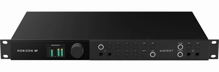 Audient Horizon 8P, etupaneeli säätimineen, kuva 2