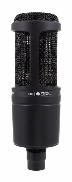 Audio-Technica AT2020, pidike ja kiinnitys, kuva 2