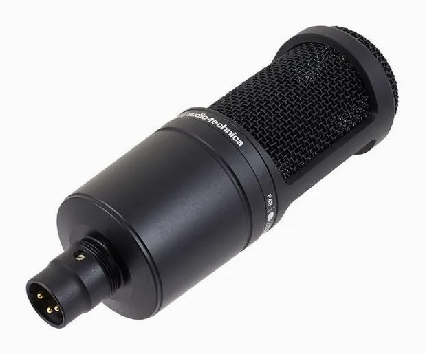 Audio-Technica AT2020, pidike ja kiinnitys, kuva 3