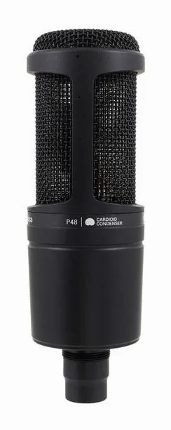 Audio-Technica AT2020 Popkiller Set, XLR-liitin pohjassa, kuva 3