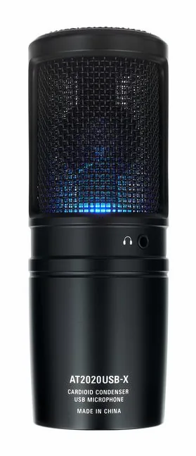 Audio-Technica AT2020USB-X, ritilä edestä, kuva 4