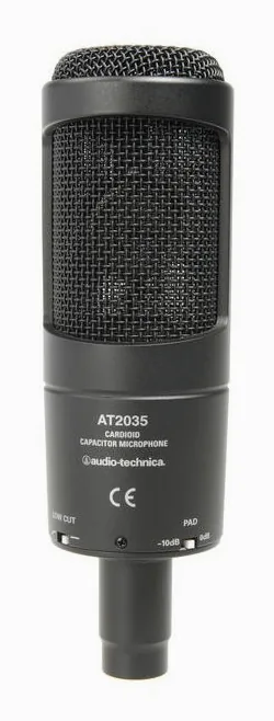 Audio-Technica AT 2035, mikrofonin kori läheltä, kuva 4