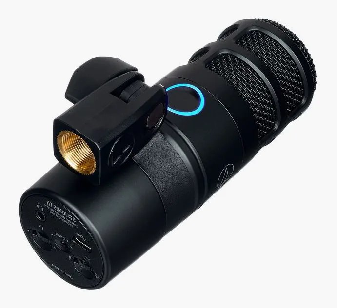 Audio-Technica AT2040 USB, runko sivusta kuvattuna, kuva 4