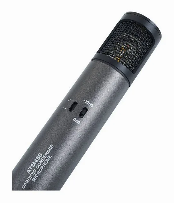 Audio-Technica ATM 450, runko sivusta kuvattuna, kuva 3