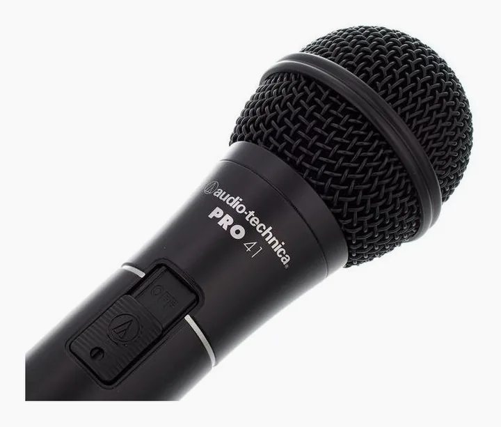 Audio-Technica Pro 41, mikrofonin kori läheltä, kuva 3