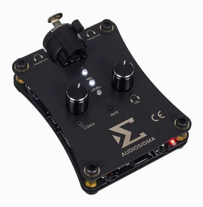 Audiosigma MikeHero DSP, liitännät takana, kuva 3