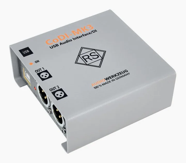 Audiowerkzeug CoDi MK3, etupaneeli säätimineen, kuva 3