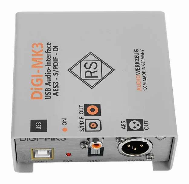 Audiowerkzeug DiGI MK3, laitteen yläpinta, kuva 4