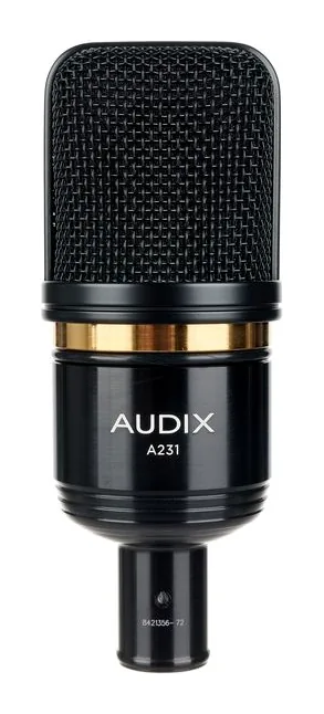 Audix A231 neutraalia taustaa vasten