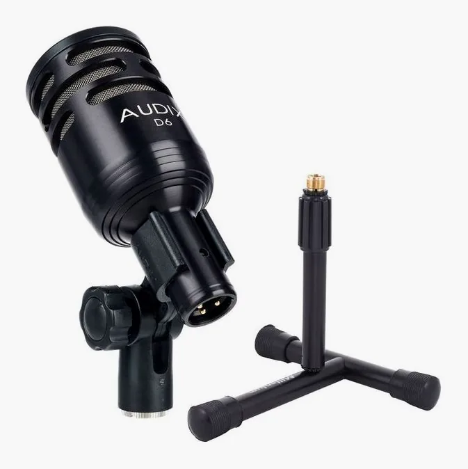 Audix D6 Bundle edestä kuvattuna