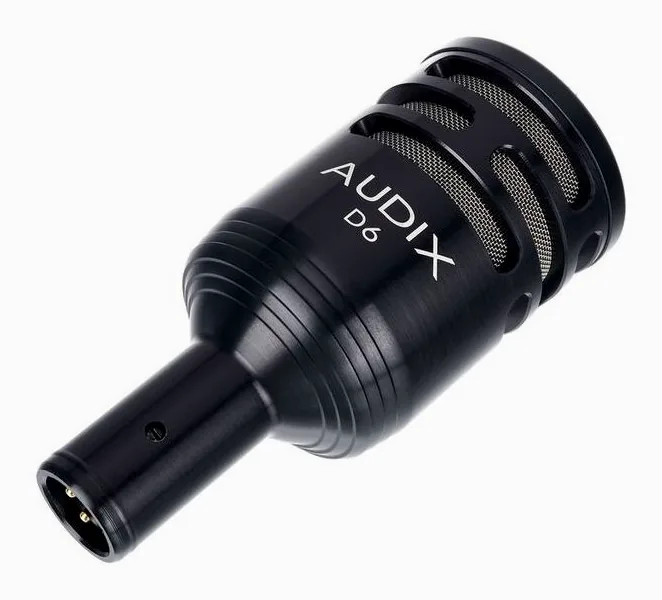 Audix D6 Bundle, XLR-liitin pohjassa, kuva 3