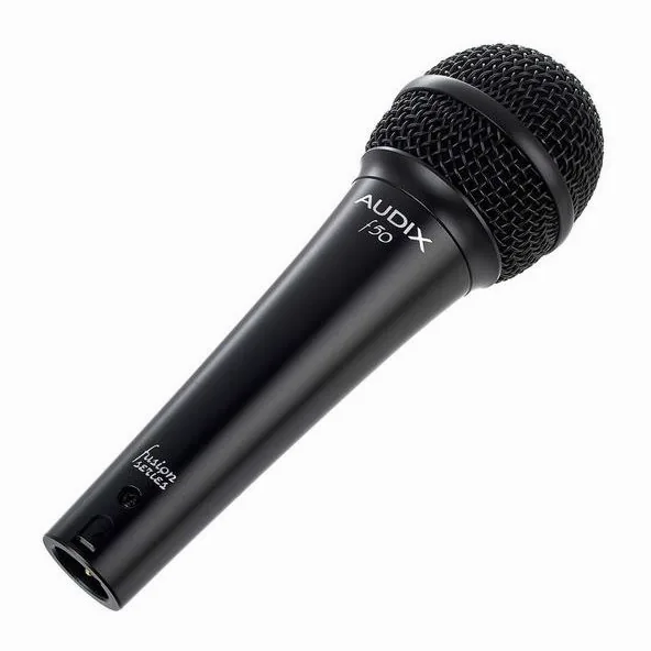 Audix F50, logo ja pinta, kuva 2