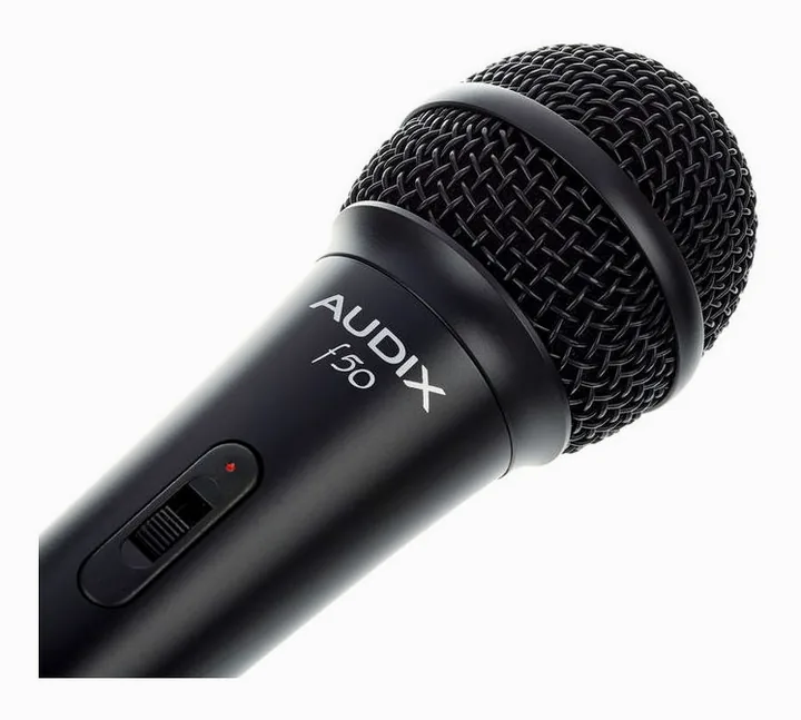 Audix F50S, logo ja pinta, kuva 3