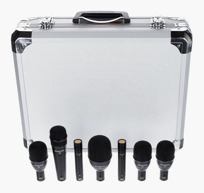 Audix FP-7 F9 Drumset Bundle, ritilä edestä, kuva 2