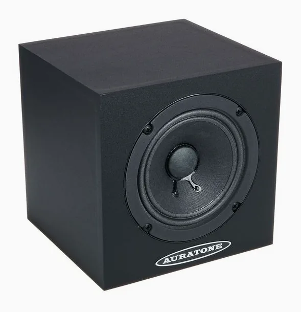 Auratone 5C Active Sound Cube Single Bk, logo ja pinta, kuva 3