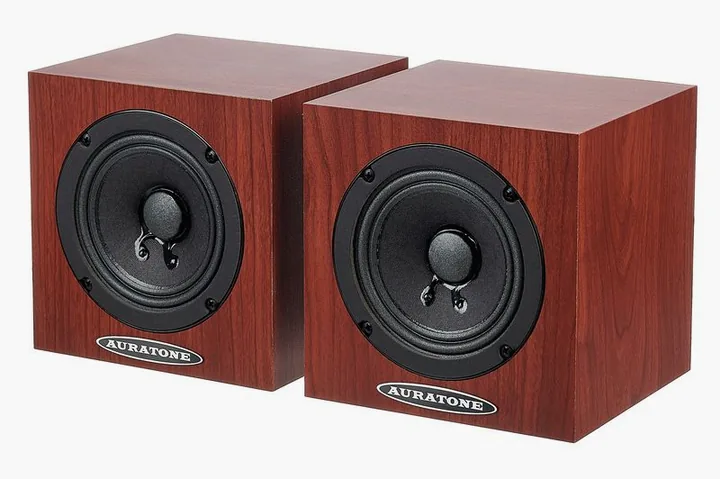 Auratone 5C Super Sound Cube Amp Set Cl, kotelo sivusta kuvattuna, kuva 2