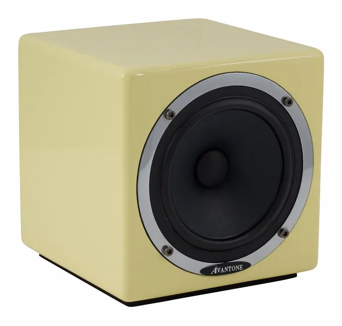 Avantone MixCubes Active Single Cream, logo ja pinta, kuva 3