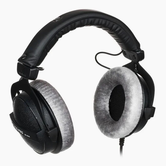 beyerdynamic DT-770 Pro 80 Ohm, otsapanta ylhäältä kuvattuna, kuva 2