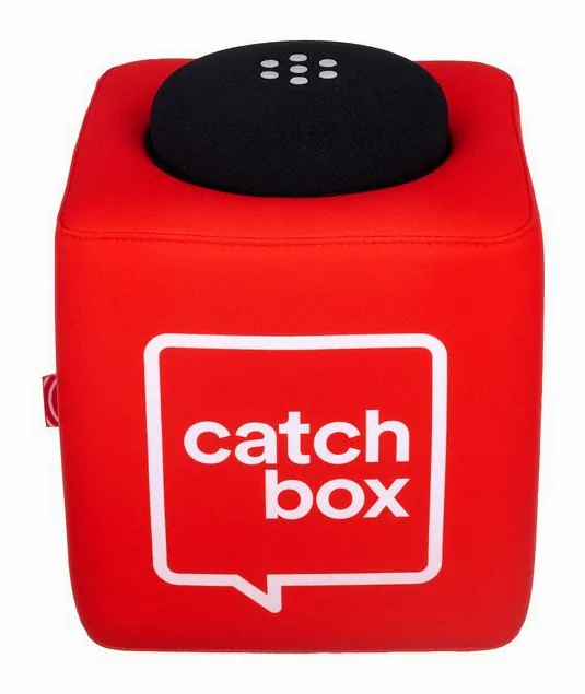Catchbox Beltpack Module Red, ritilä edestä, kuva 2