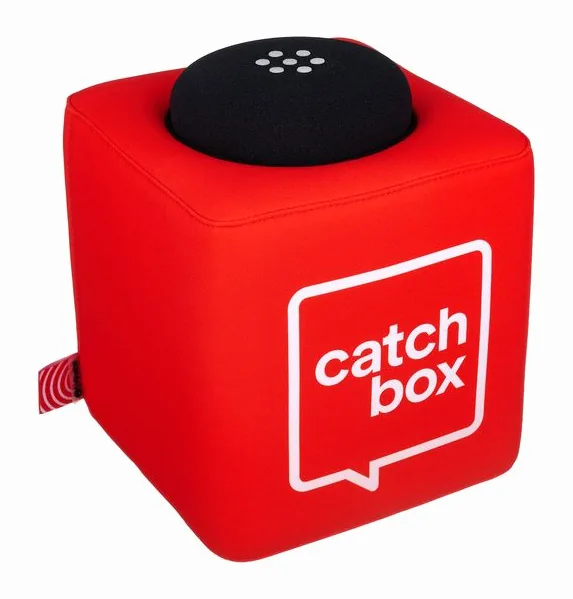 Catchbox Beltpack Module Red, logo ja pinta, kuva 3
