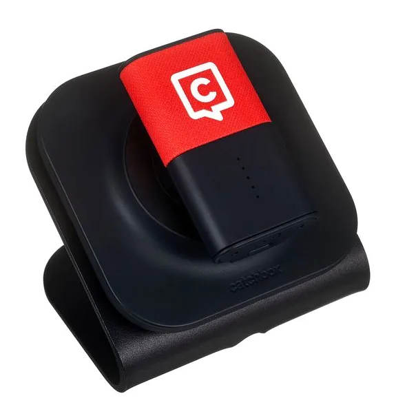 Catchbox Plus Transmitter Clip Red, ritilä edestä, kuva 3