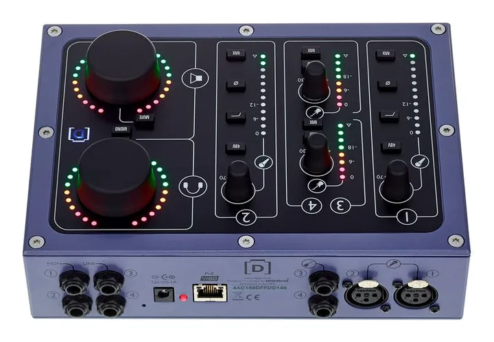 DiGiGrid DiGiGridD, liitännät takana, kuva 4