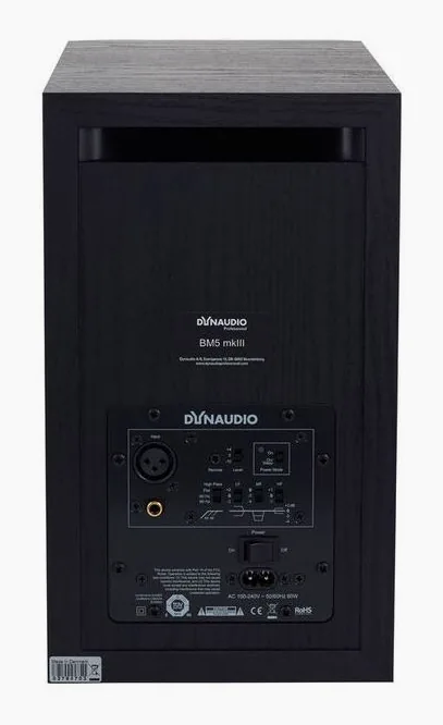 Dynaudio BM5 MKIII Desktop Stand Bundle, etupaneeli bassoelementteineen, kuva 4