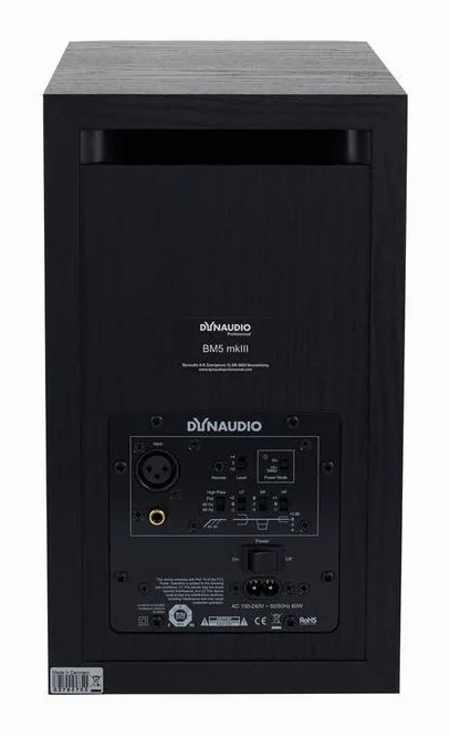 Dynaudio BM5 MKIII Stand Bundle, takapaneelin säätimet, kuva 4
