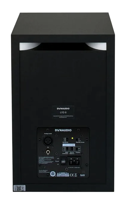 Dynaudio LYD-8, logo ja pinta, kuva 4