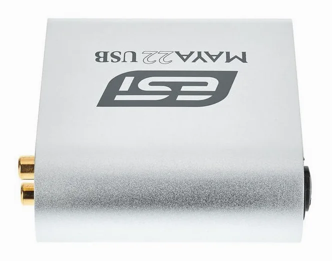 ESI Maya 22 USB, laitteen yläpinta, kuva 4