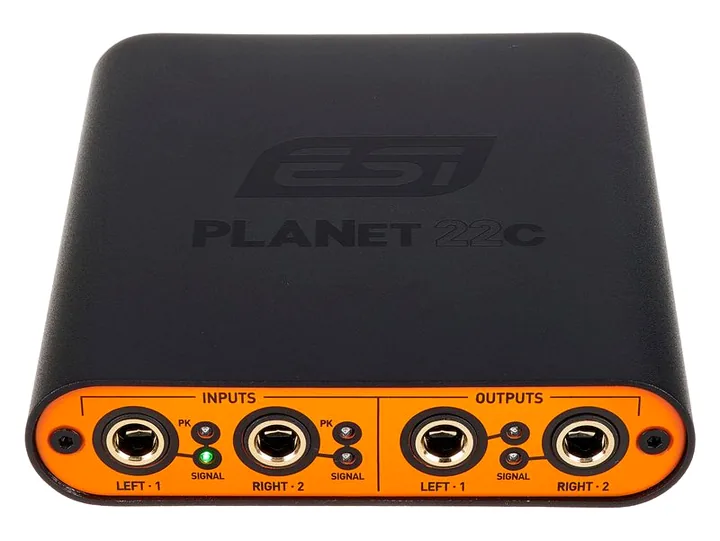ESI planet 22c, etupaneeli säätimineen, kuva 2