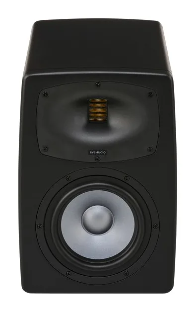 EVE Audio EXO 27, kotelo sivusta kuvattuna, kuva 2