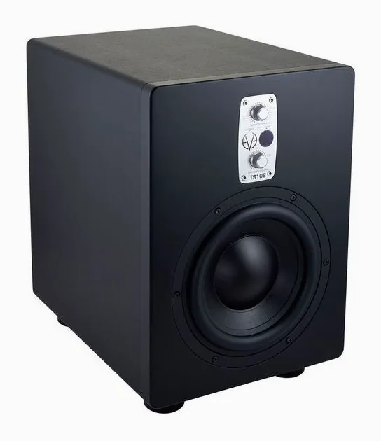 EVE Audio TS108, logo ja pinta, kuva 3