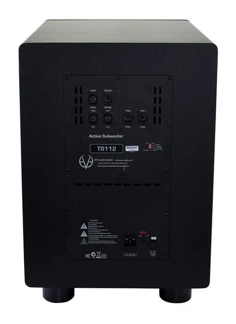EVE Audio TS112, logo ja pinta, kuva 4