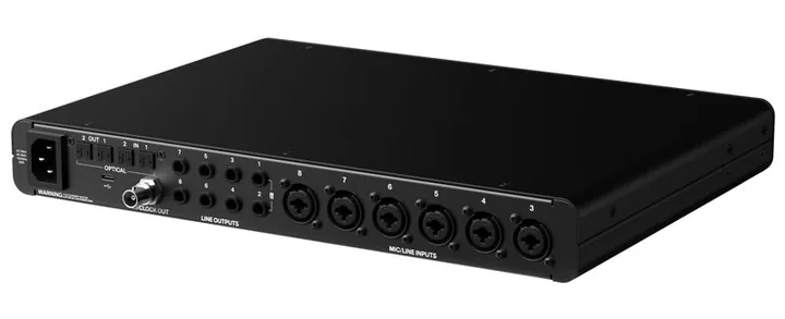 Audient EVO 16, laitteen yläpinta, kuva 3