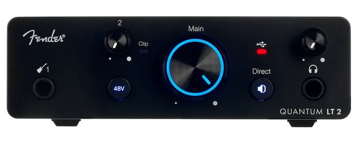 Fender Studio Quantum Creator Bundle, kotelo sivusta kuvattuna, kuva 3