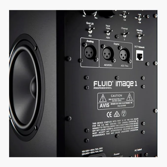 Fluid Audio Image 1, logo ja pinta, kuva 4