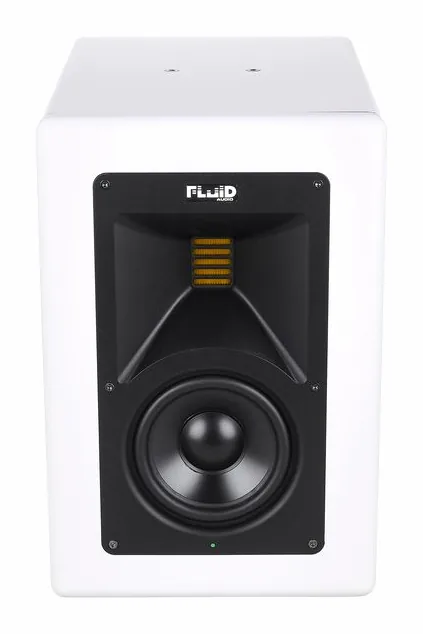 Fluid Audio Image 2 White, takapaneeli liitäntöineen, kuva 2