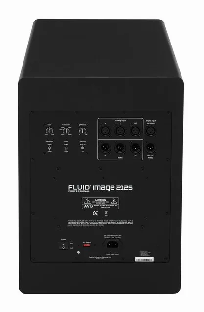 Fluid Audio Image 212S, logo ja pinta, kuva 4